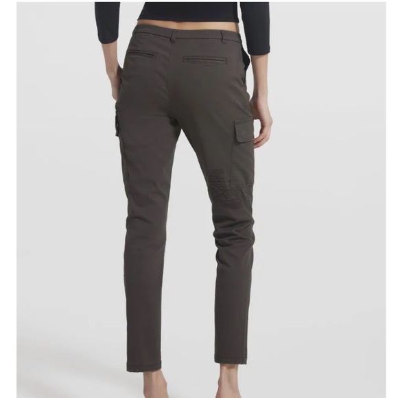 ATM Stretch Cotton Distressed Cargo Pants - Picture 13 of 16